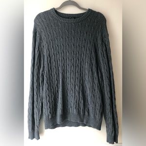 Jos. A. Bank Men’s Cable Knit Crew Neck Sweater